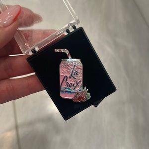 New La Croix pin in box